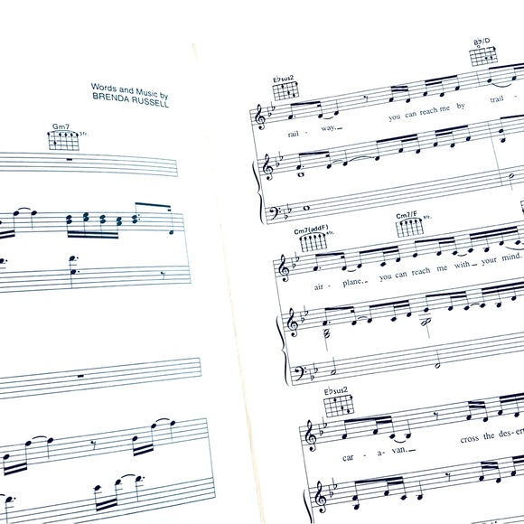 Oleta Adams Vintage Sheet Music Get Here Score - Picture 2 of 5